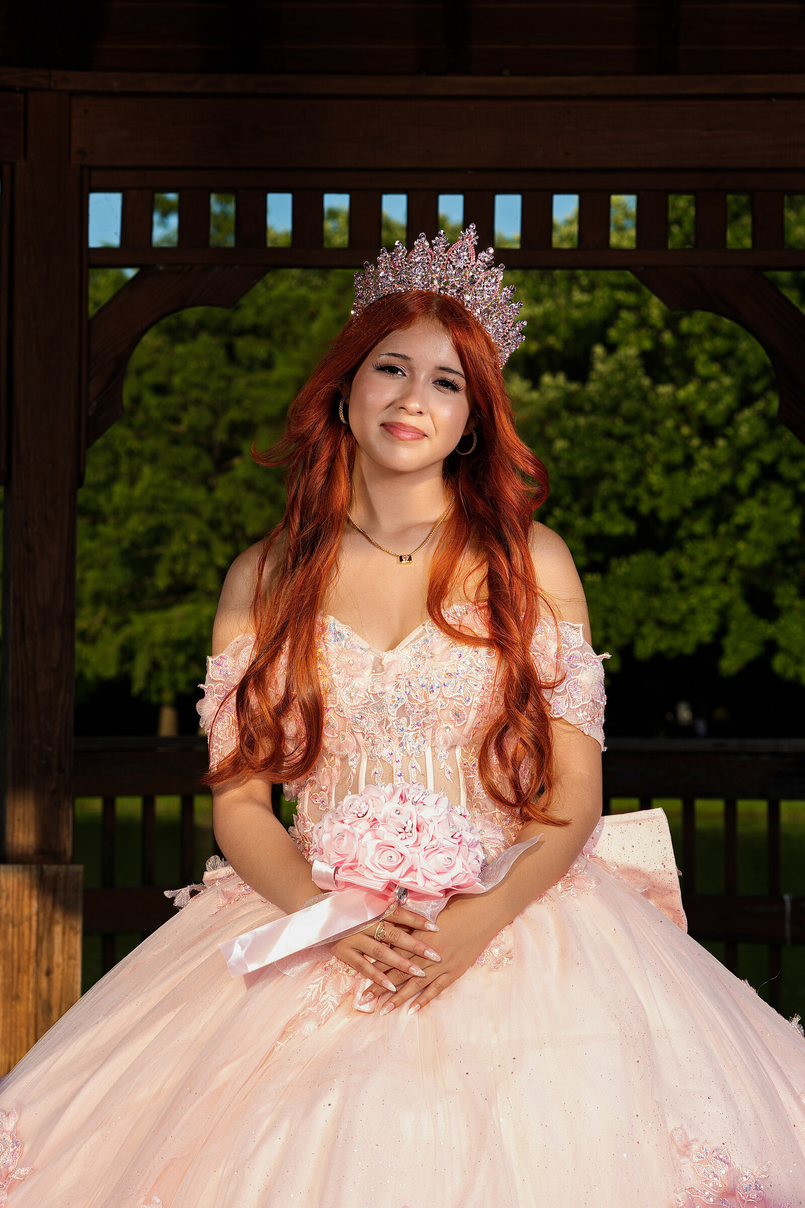 Quinceañera Fine Art — Kiosco Romántico